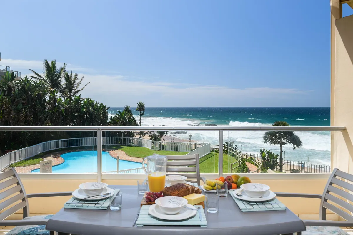 Wake up to a stunning ocean view and fall asleep to the sound of waves breaking