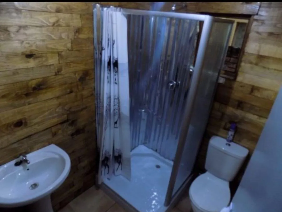 Amaroks Self Catering Units, wooden units.