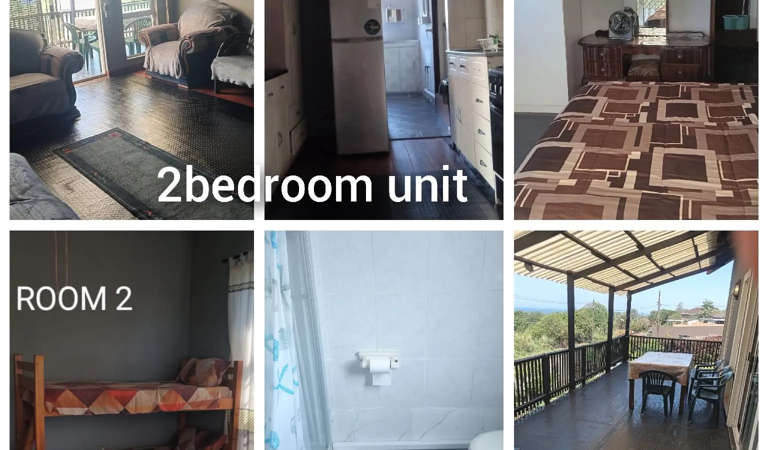A-Z holiday accommodation Winkelspruit - 2 Bedroom