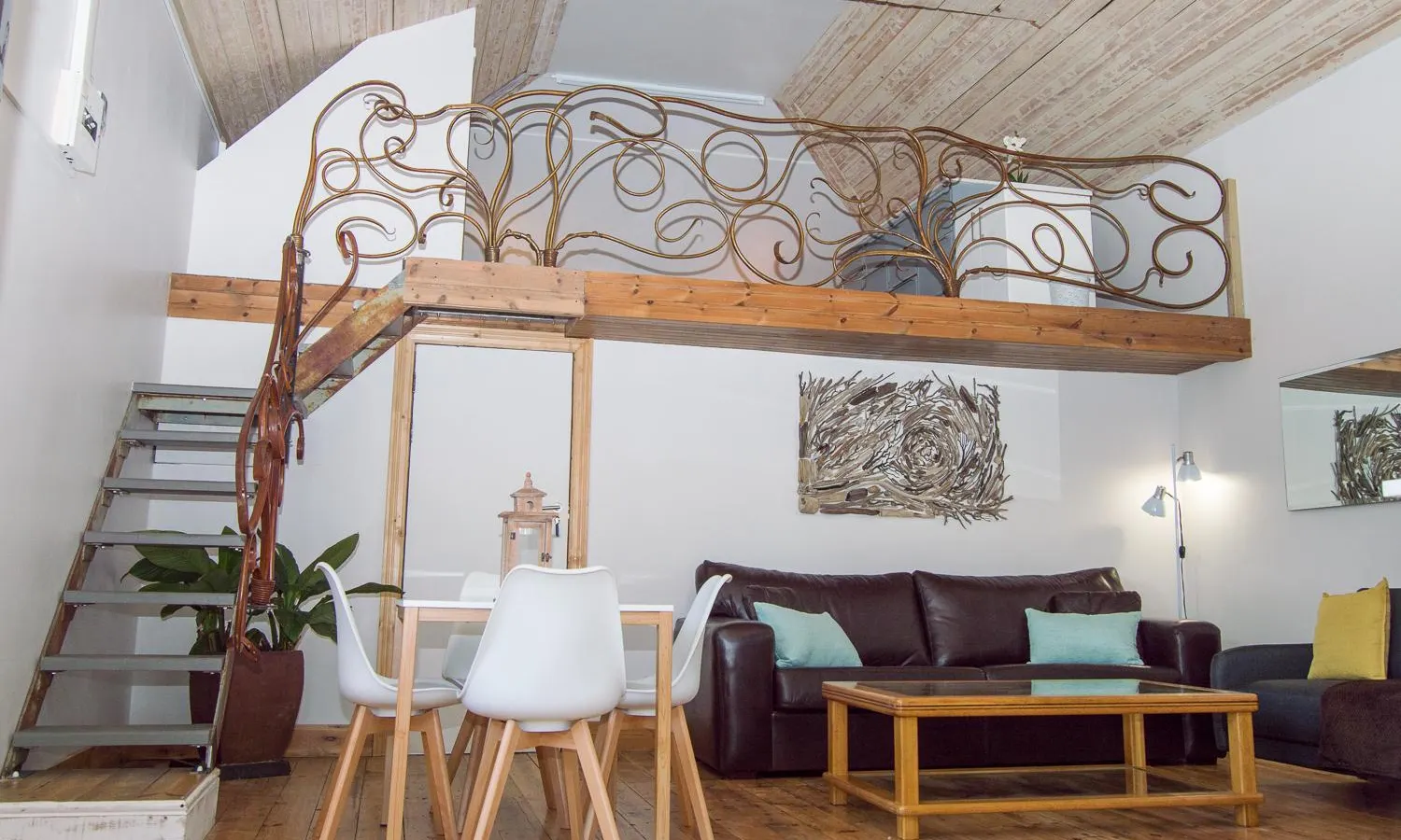 The Barn, self-catering loft apartment