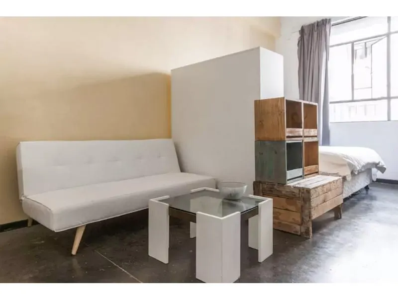 Industrial-Style Studio Apartment