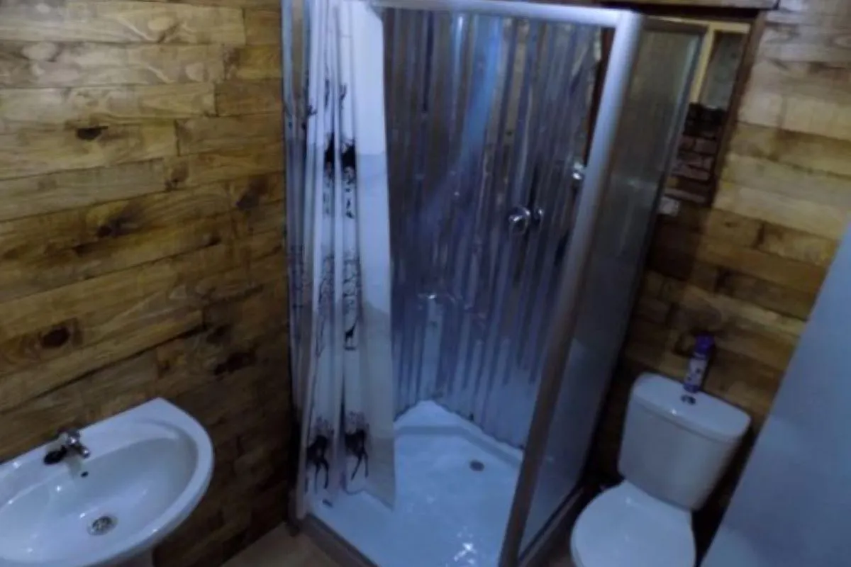 Amaroks Self Catering Units, wooden units.