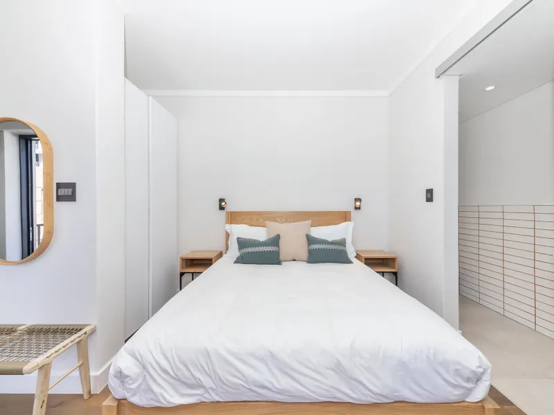 Studio with large balcony