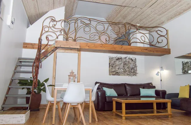 The Barn, self-catering loft apartment