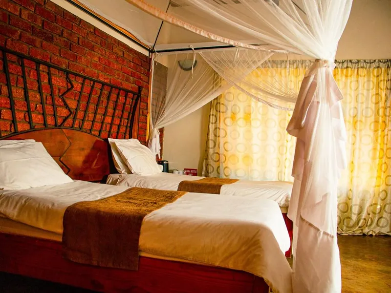 WiFi, Thatch Roofing, Garden Views, King Size Bed