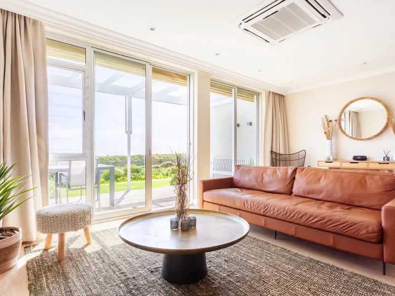 Dolphin Beach cabana right on the beach